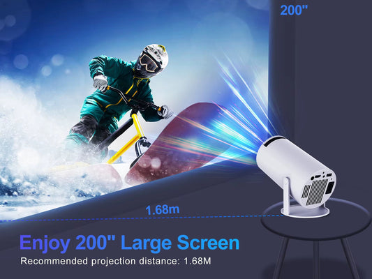 Transform Your Home Into a Mini Cinema with the HY300 Pro Projector