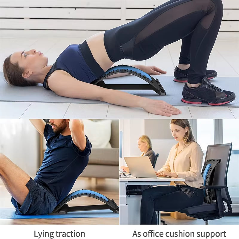 Relieve Back Pain Naturally with the Magnetic Therapy Back Stretcher