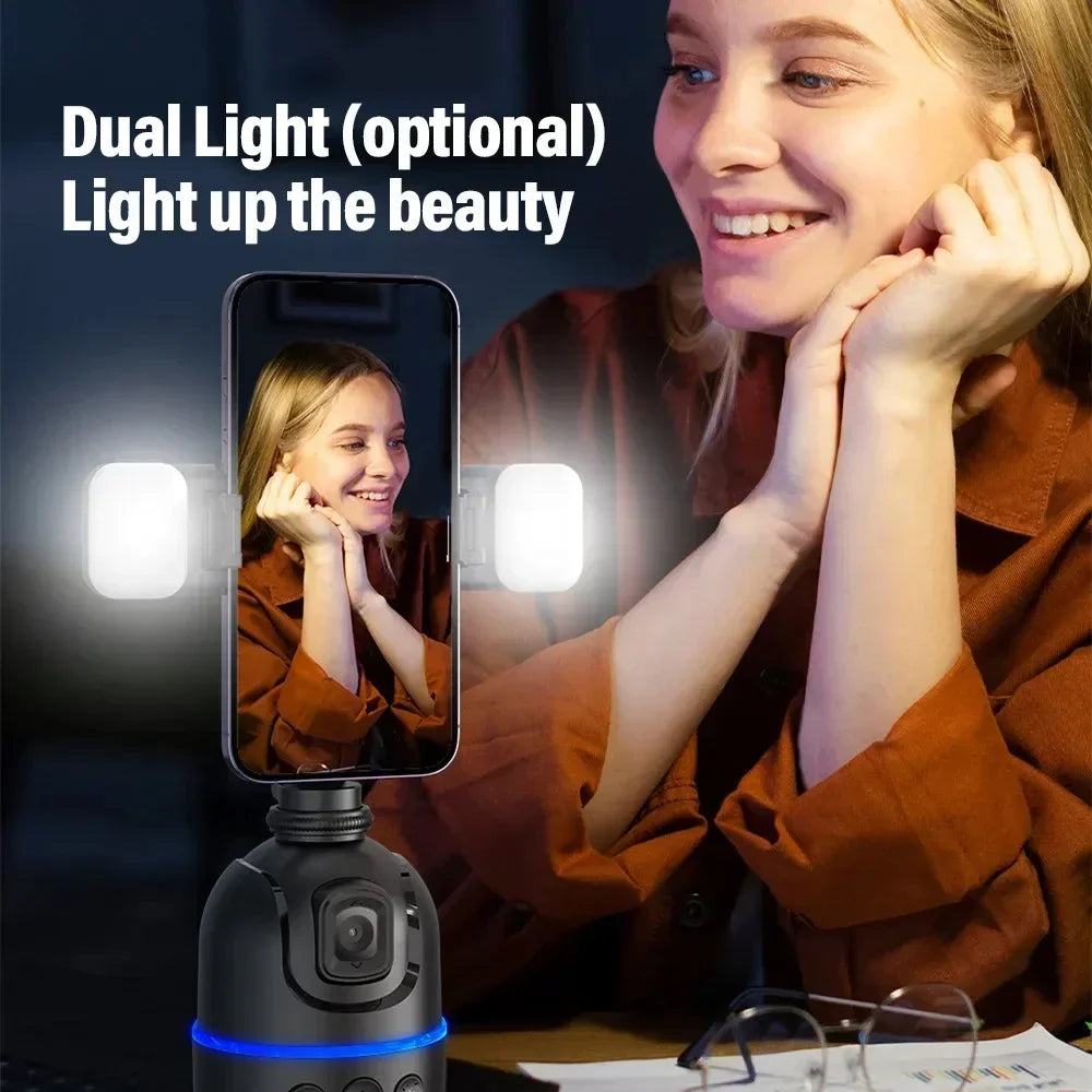 Capture Every Angle — Hands-Free with the 360° Smart Auto Face Tracking Gimbal