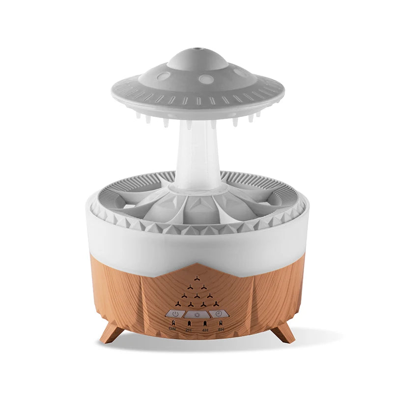 Colorful Raindrop Lighting Aromatherapy Air Humidifier