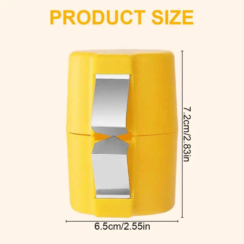 Multifunctional Handheld Eggshell Opener and Cracker Tool - Easy Open Kitchen Gadget for Raw Eggs (1 or 2 Pieces)