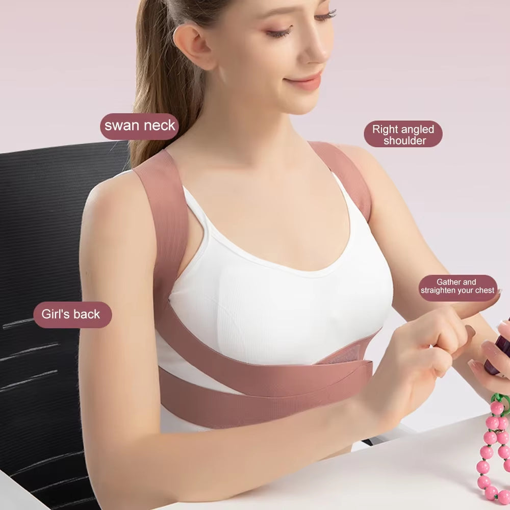 Brace Back Posture Corrector Spine Support Hunchback Correction Belt for Adult Posture Spinal Column Curvature Straight Waist